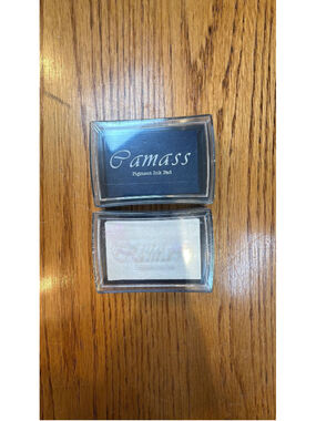 Navy And white Stamp ink lot #15 (qty 2)